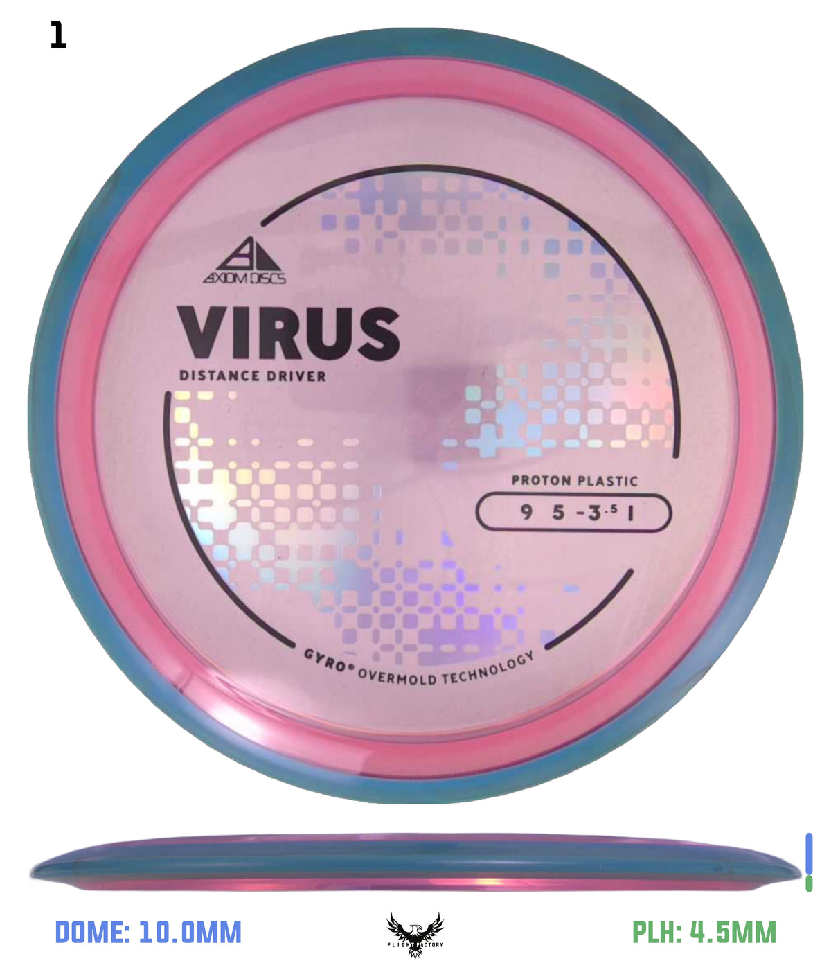 Axiom Proton Virus - New Stock Stamp