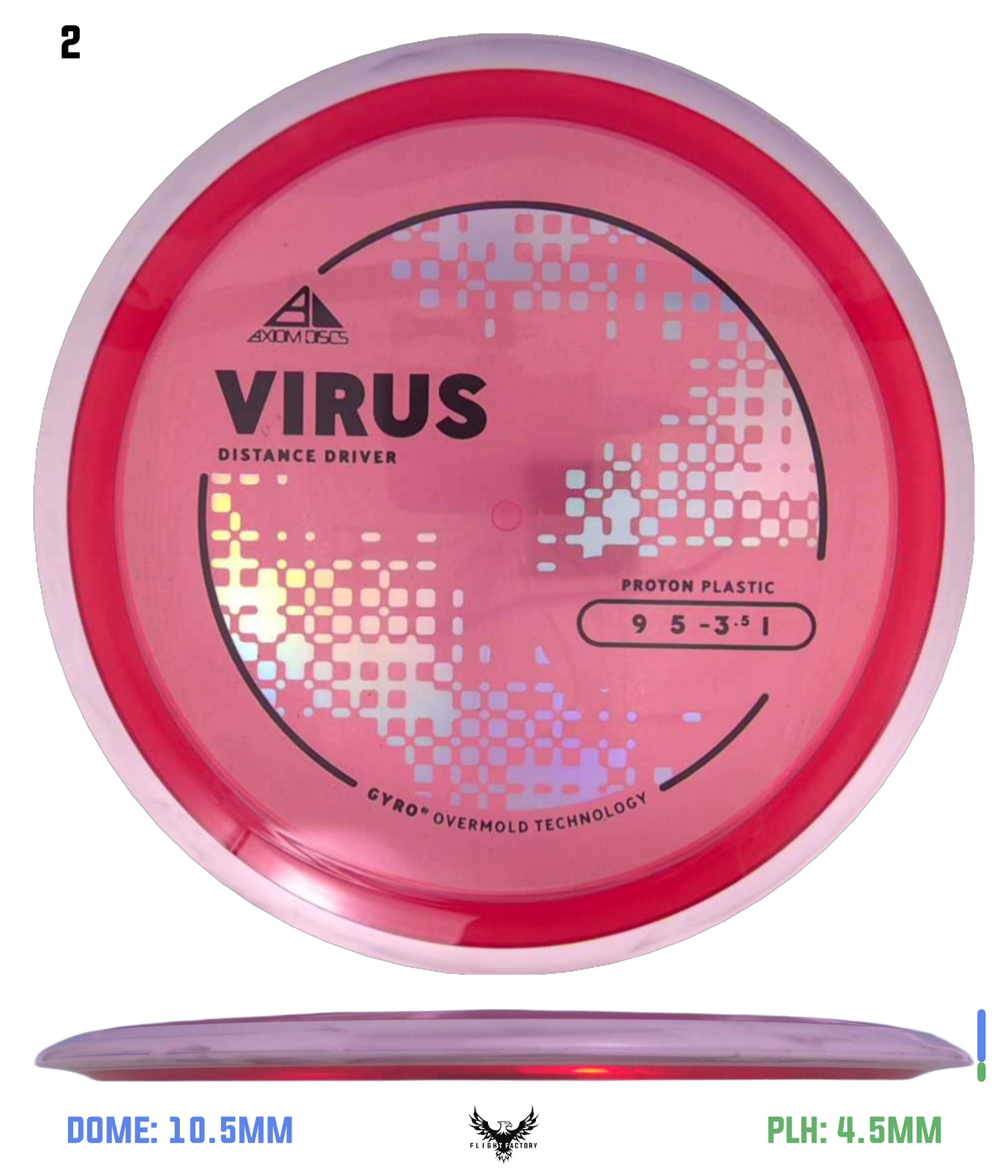 Axiom Proton Virus - New Stock Stamp