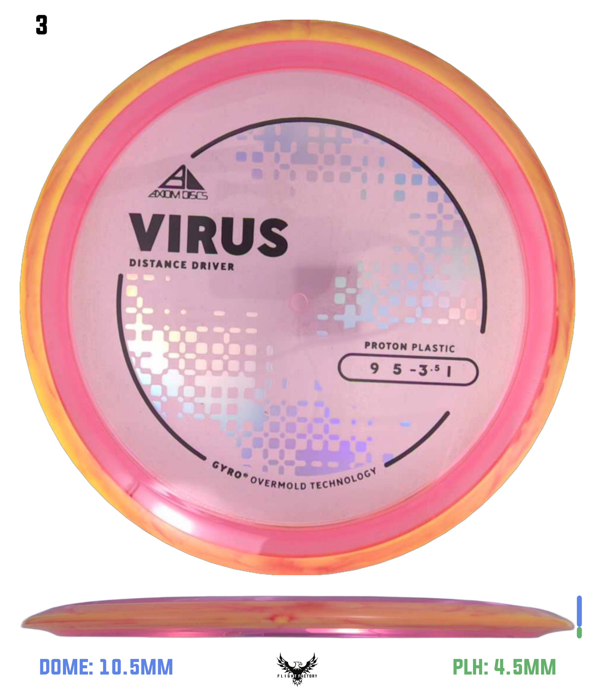 Axiom Proton Virus - New Stock Stamp