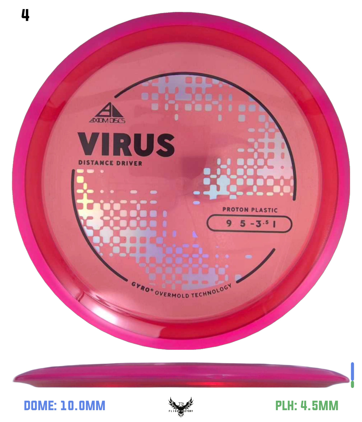 Axiom Proton Virus - New Stock Stamp