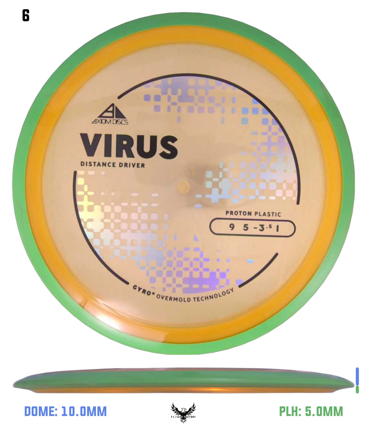 Axiom Proton Virus - New Stock Stamp