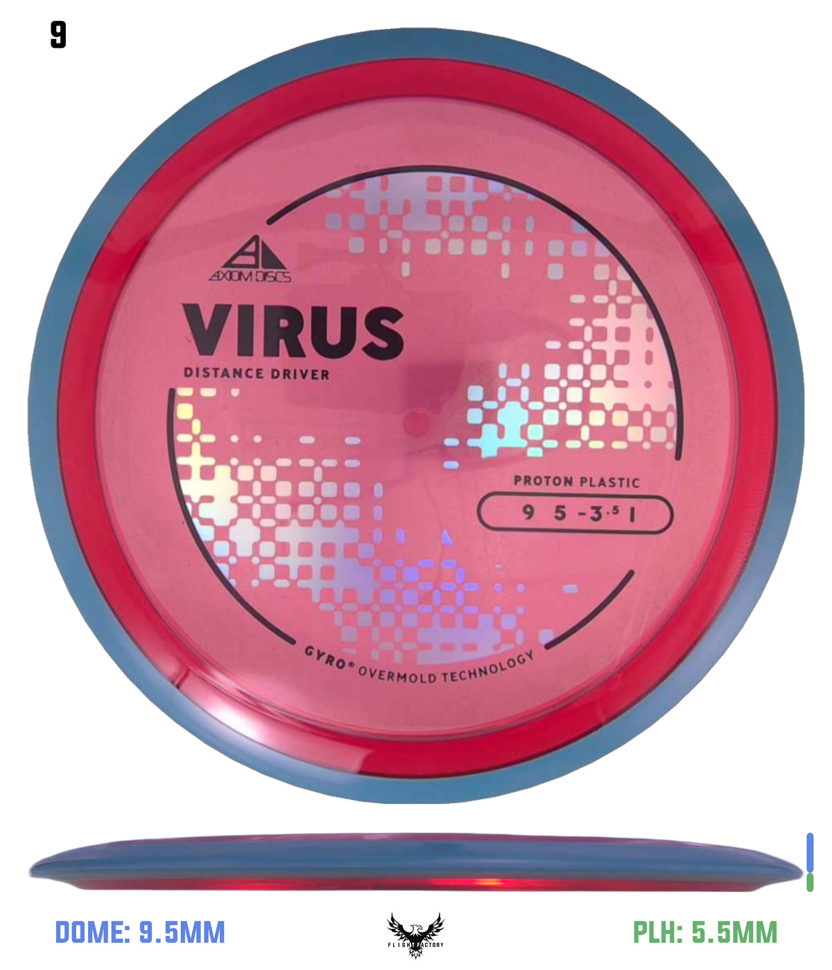 Axiom Proton Virus - New Stock Stamp