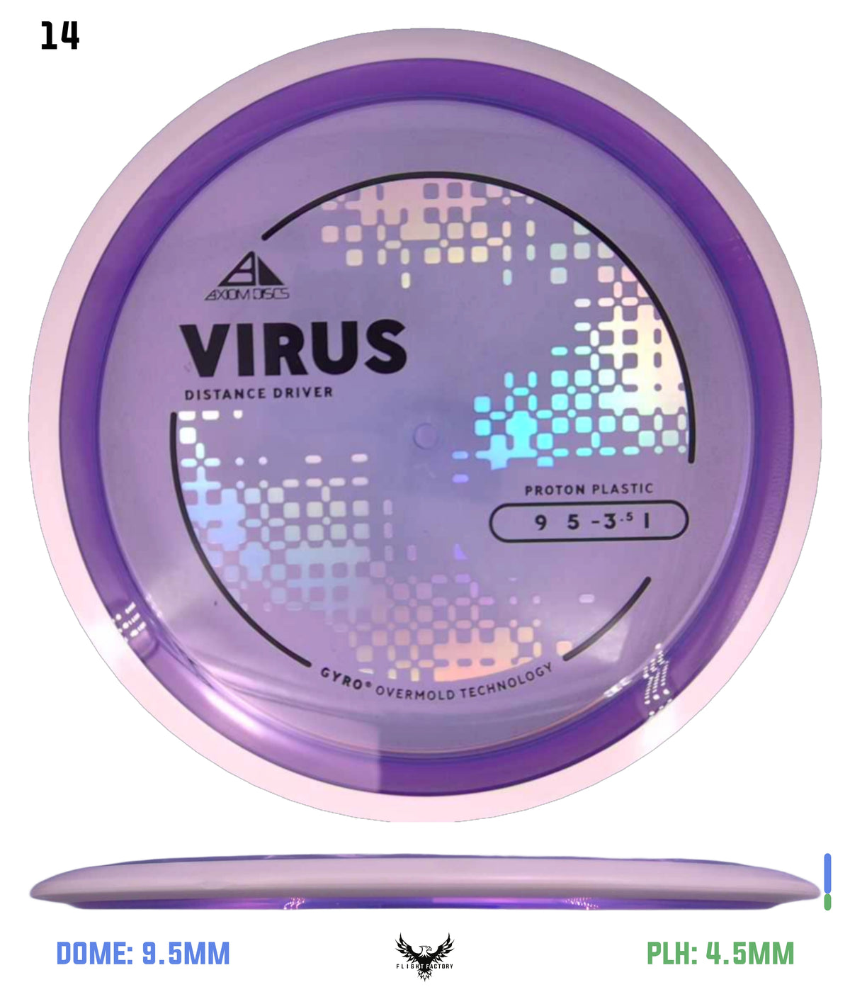 Axiom Proton Virus - New Stock Stamp