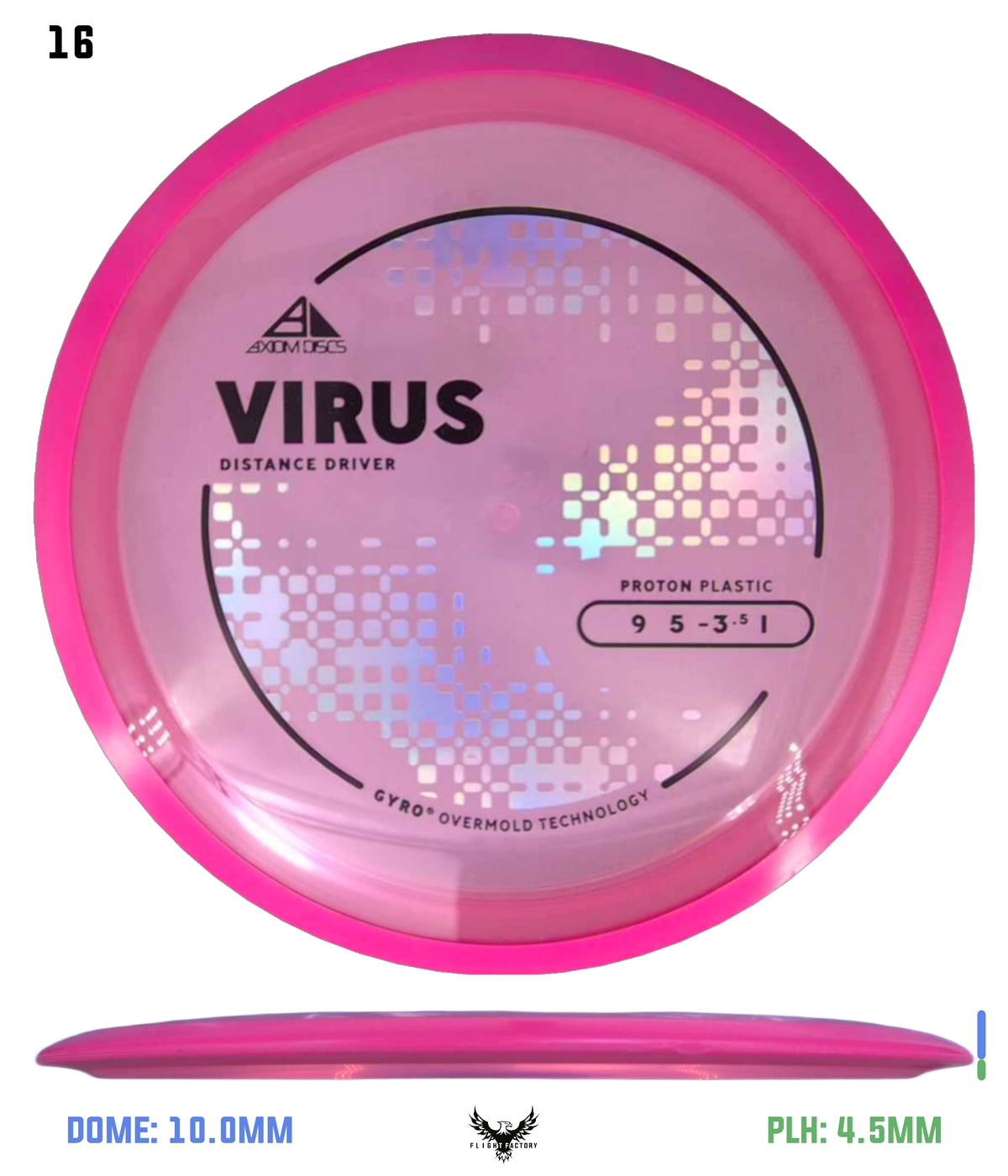 Axiom Proton Virus - New Stock Stamp