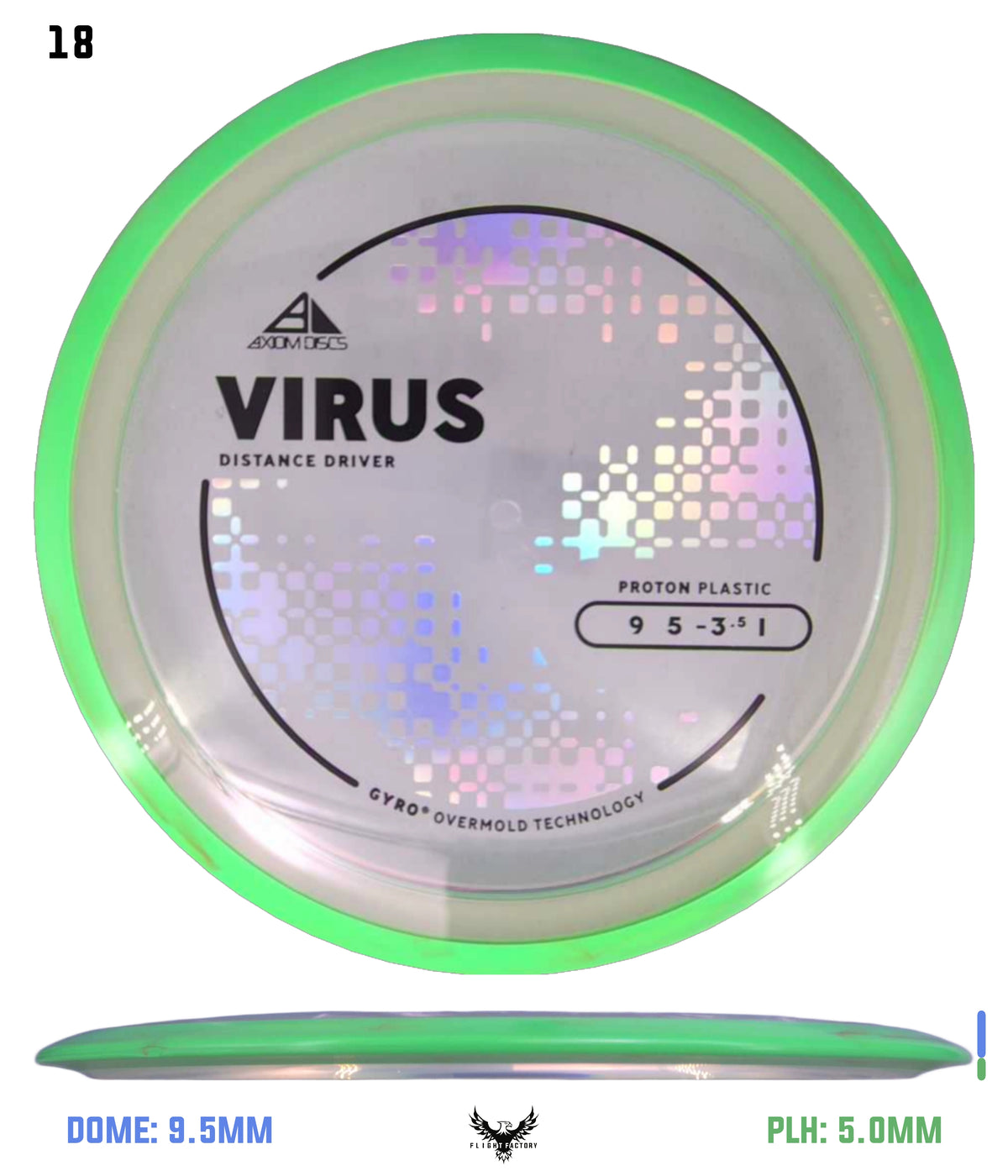 Axiom Proton Virus - New Stock Stamp