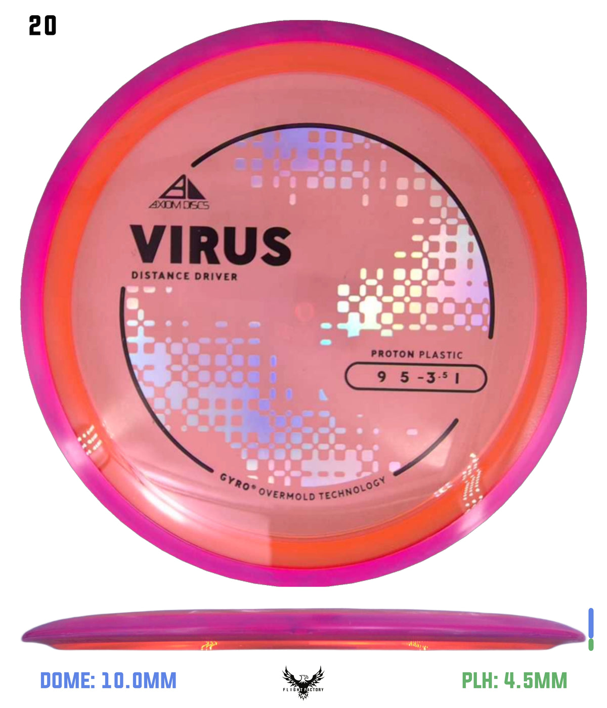 Axiom Proton Virus - New Stock Stamp
