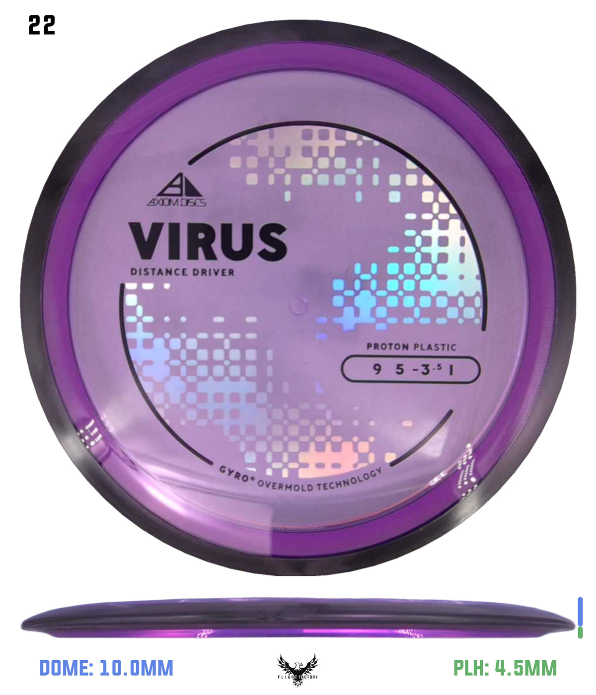Axiom Proton Virus - New Stock Stamp