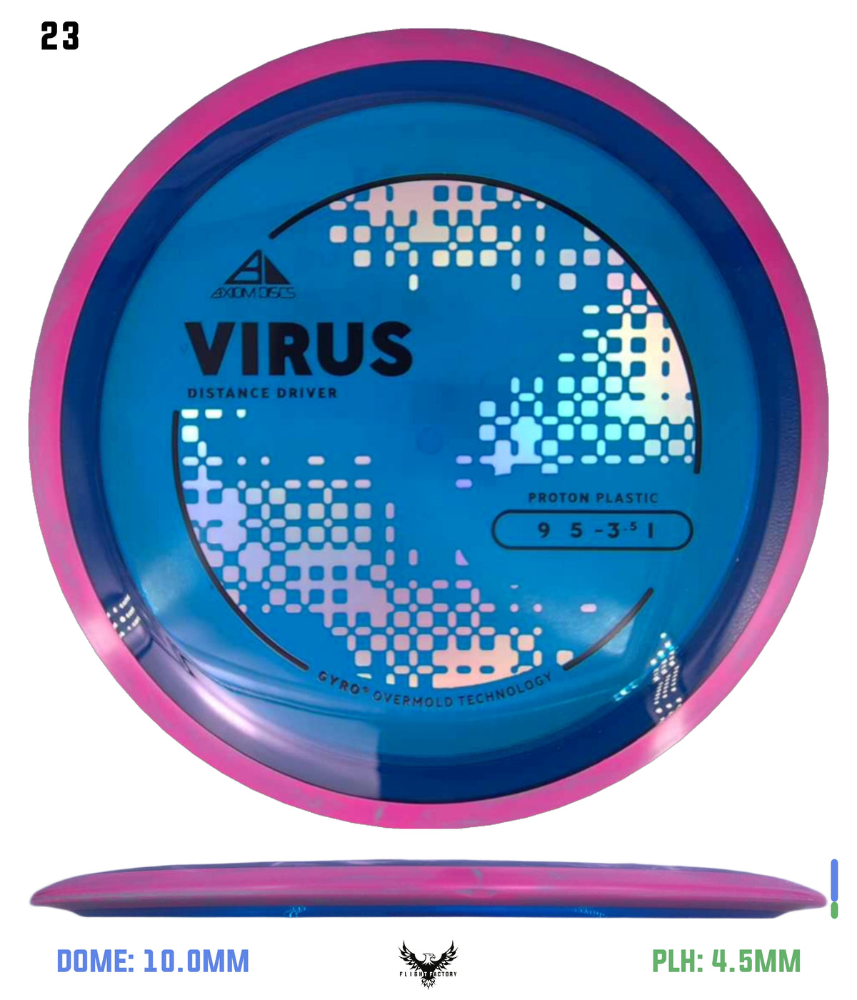 Axiom Proton Virus - New Stock Stamp