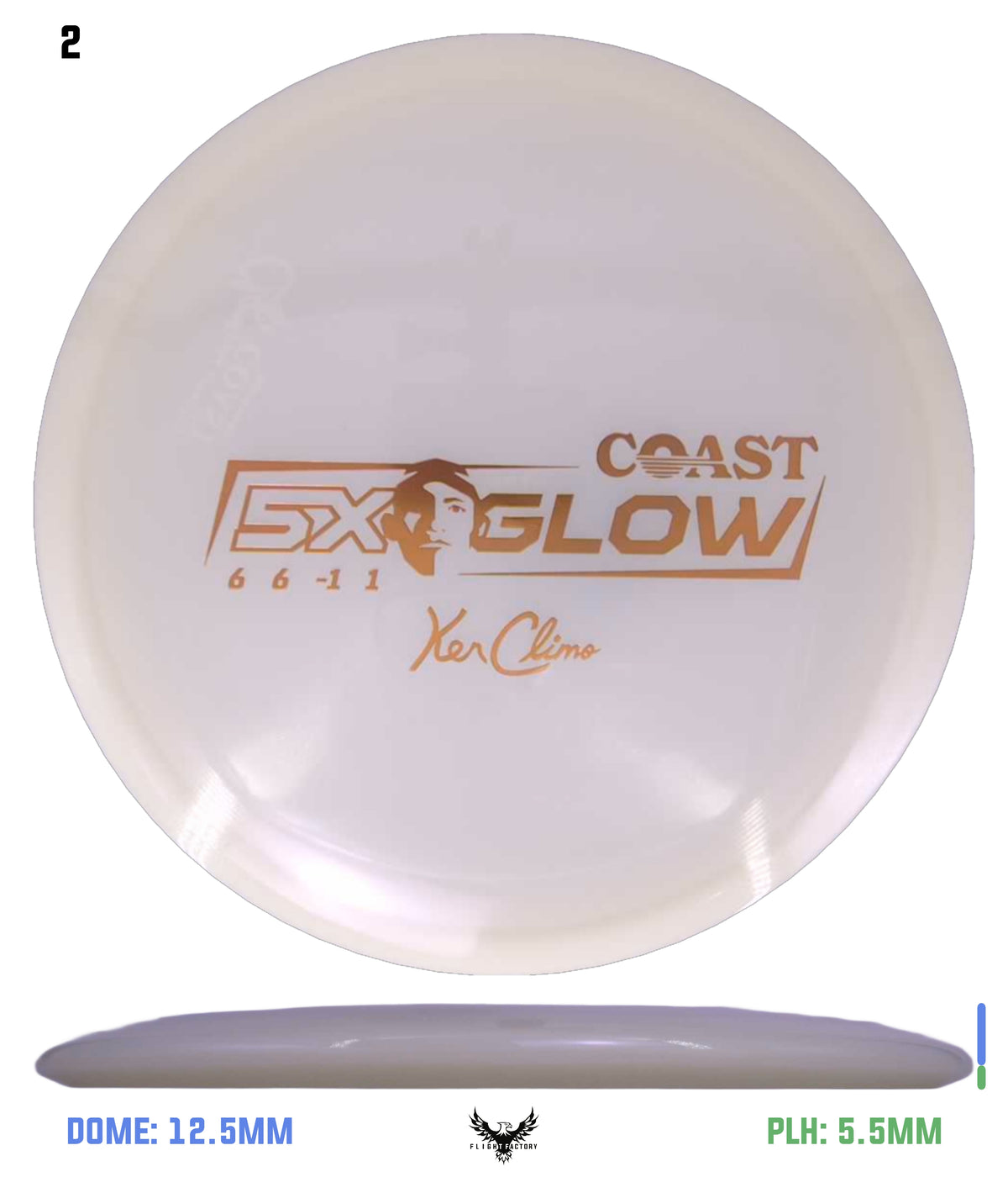 Climo Disc Golf Coast Copper 179.2g