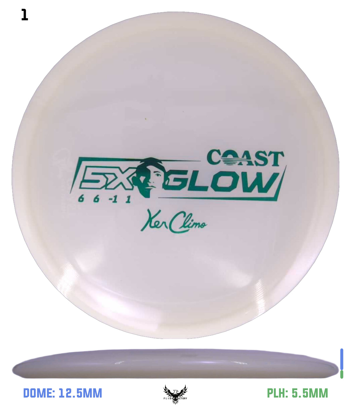 Climo Disc Golf Coast green