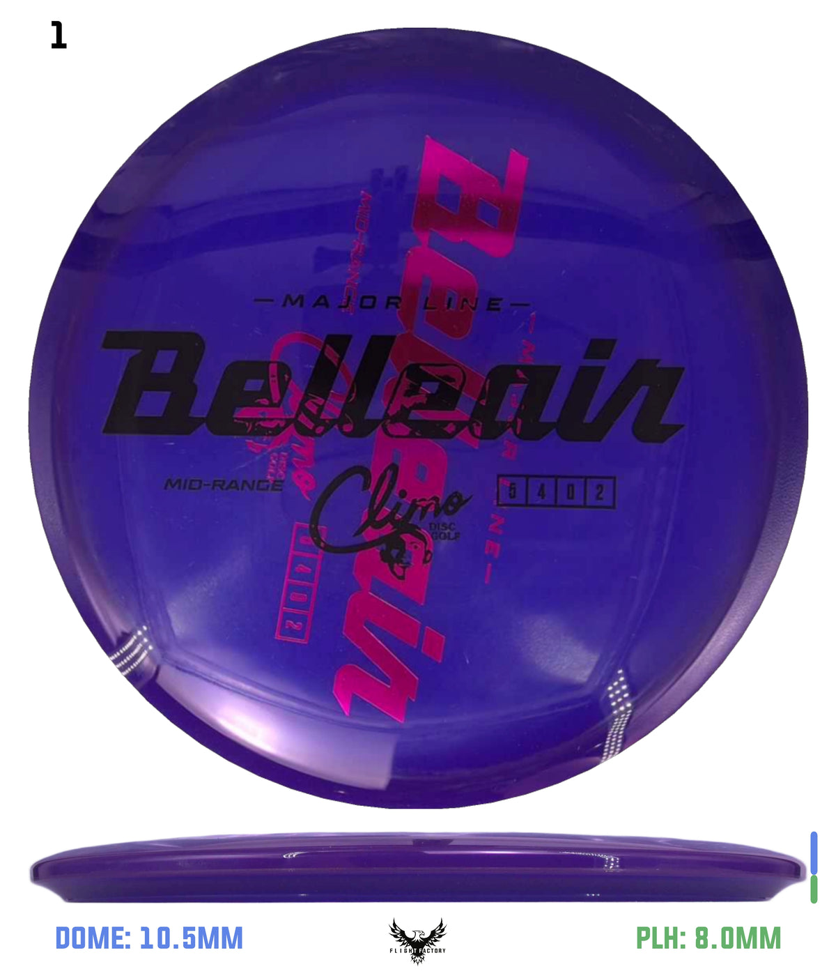 Climo Disc Golf Major Line Belleair - Misprints