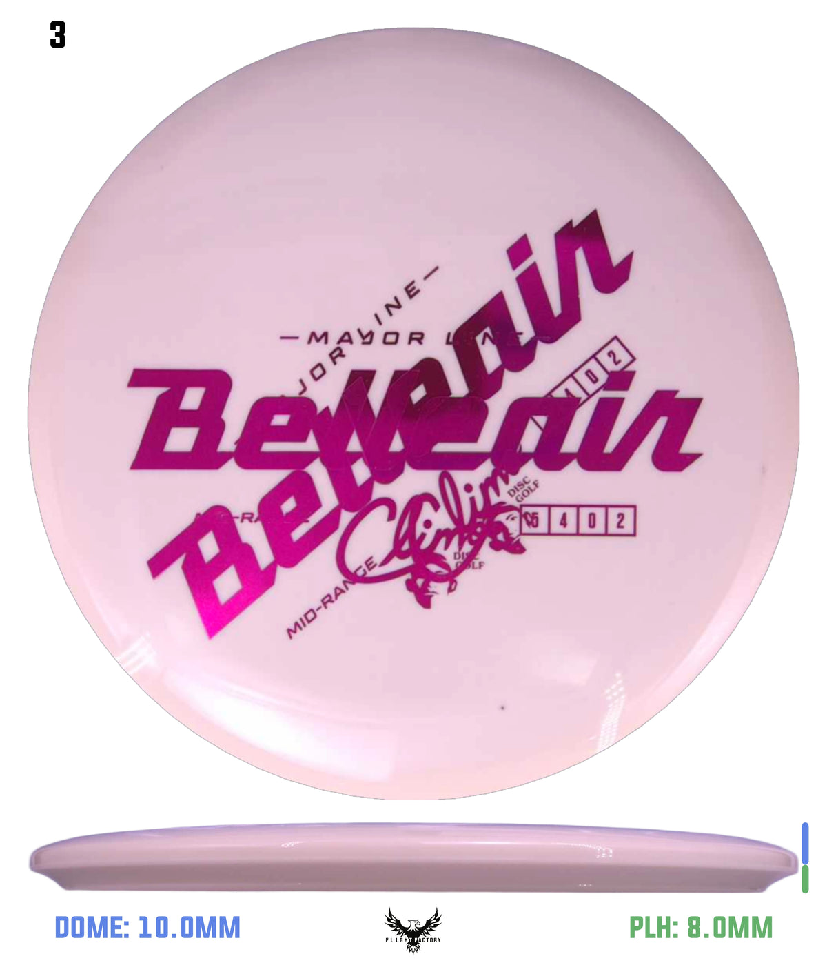 Climo Disc Golf Major Line Belleair - Misprints