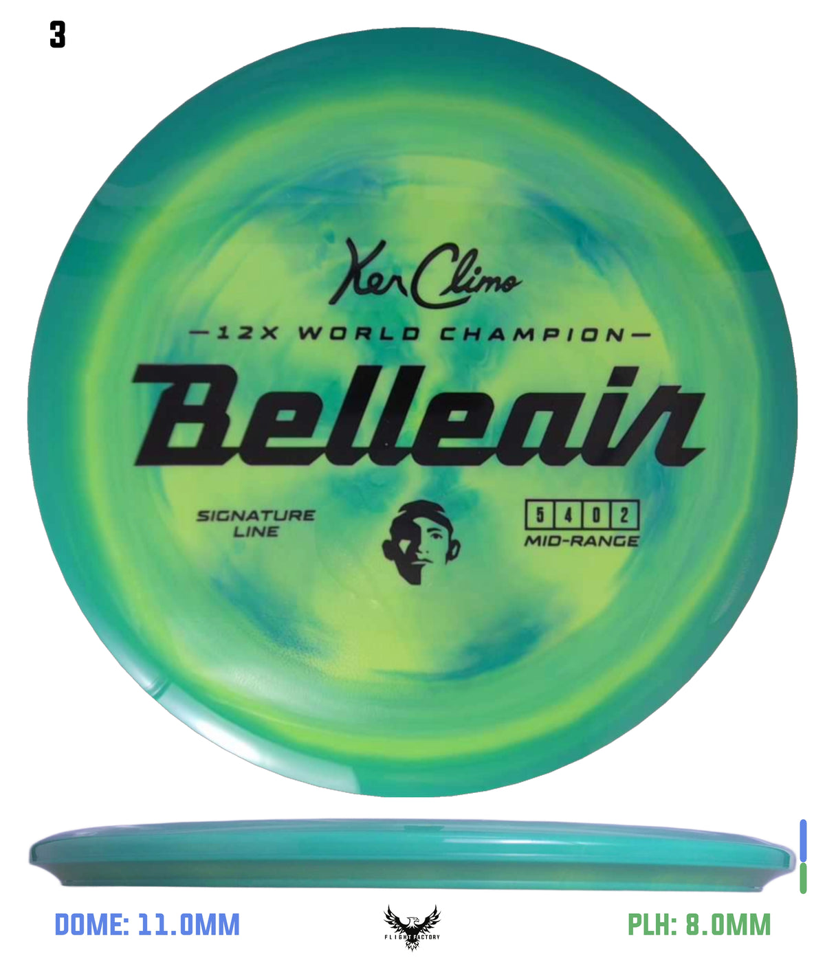 Climo Disc Golf Signature Line Belleair