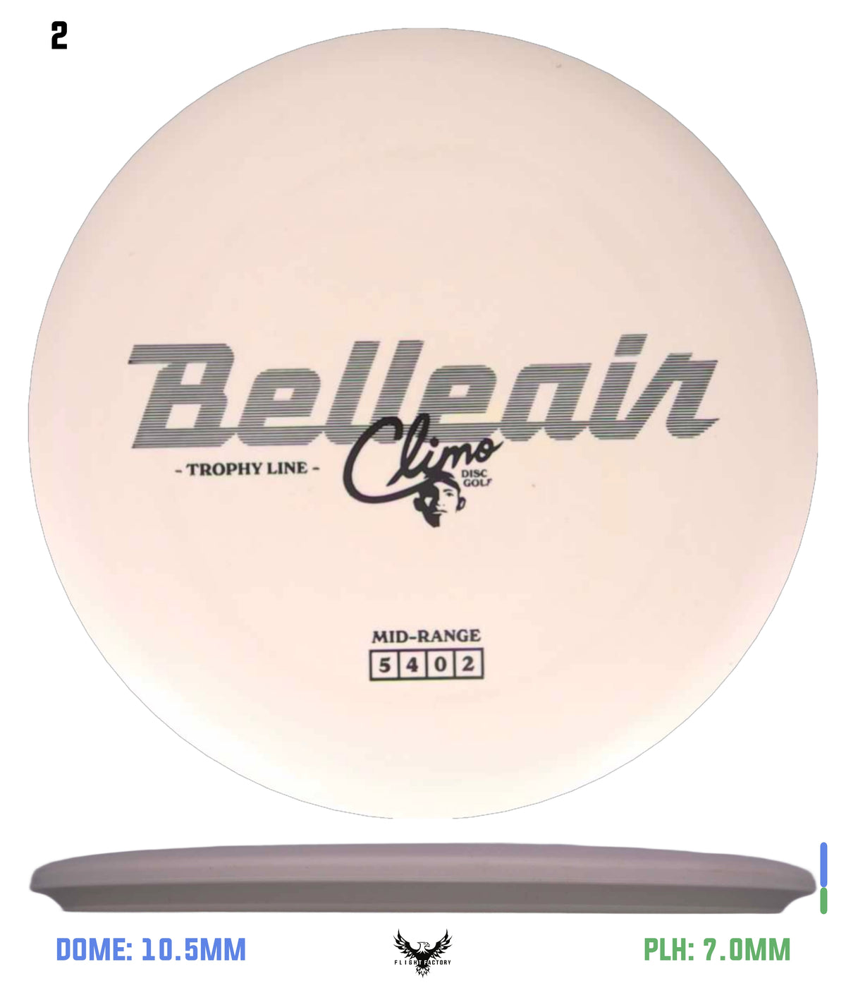 Climo Disc Golf Trophy Line Belleair