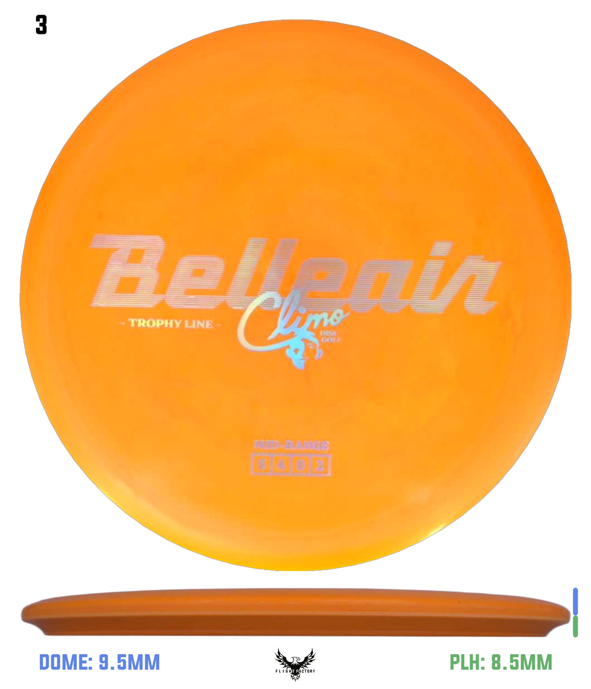 Climo Disc Golf Trophy Line Belleair