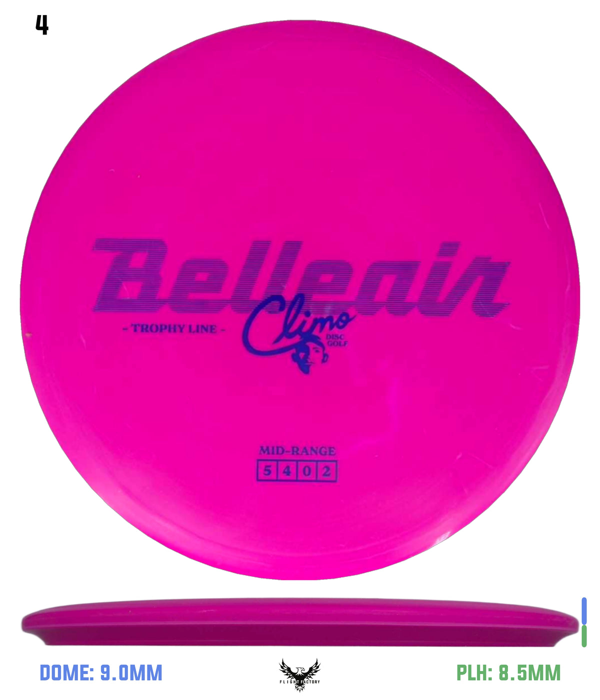 Climo Disc Golf Trophy Line Belleair