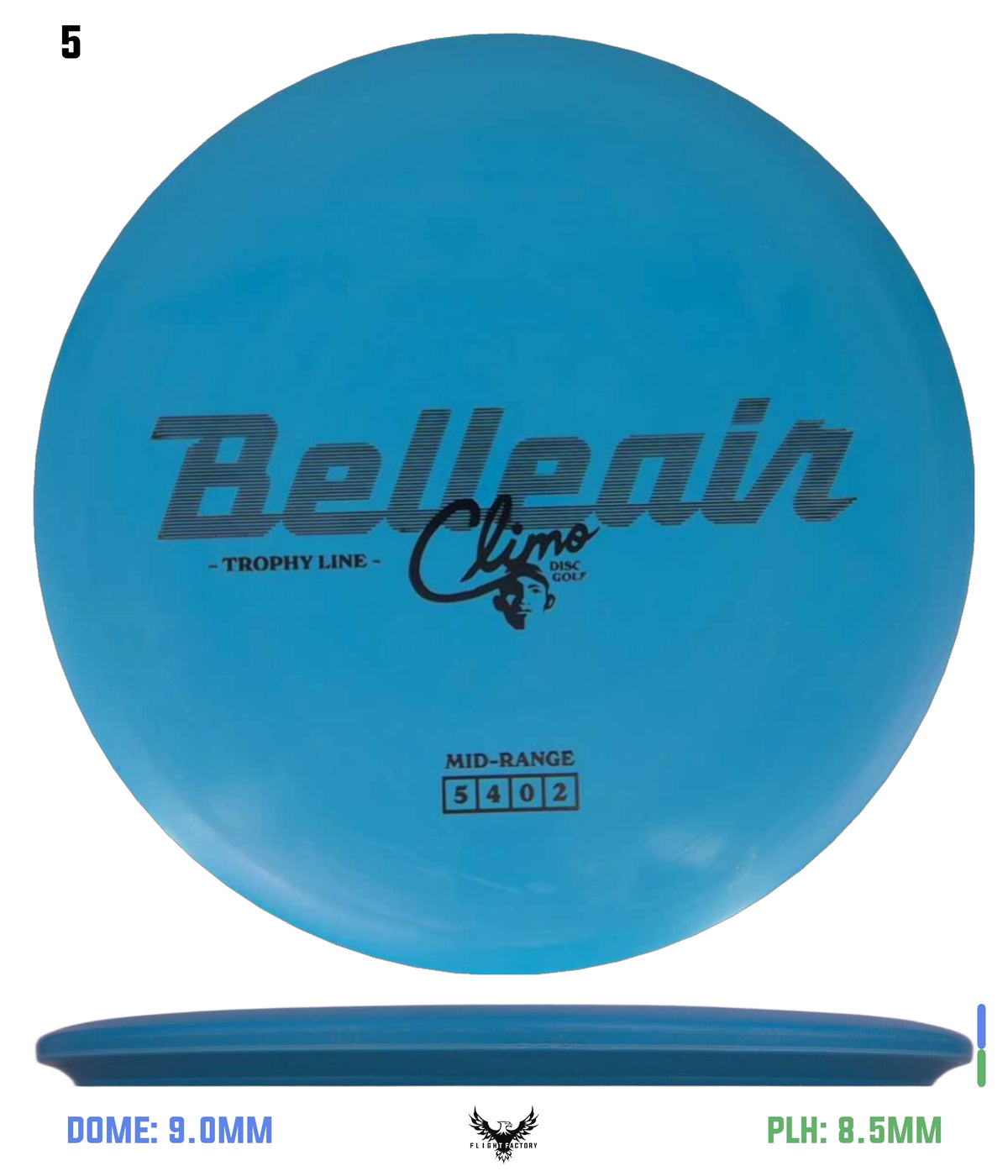 Climo Disc Golf Trophy Line Belleair