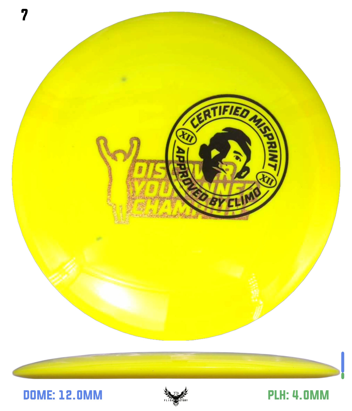 Climo Disc Golf Major Line Osprey - Misprints
