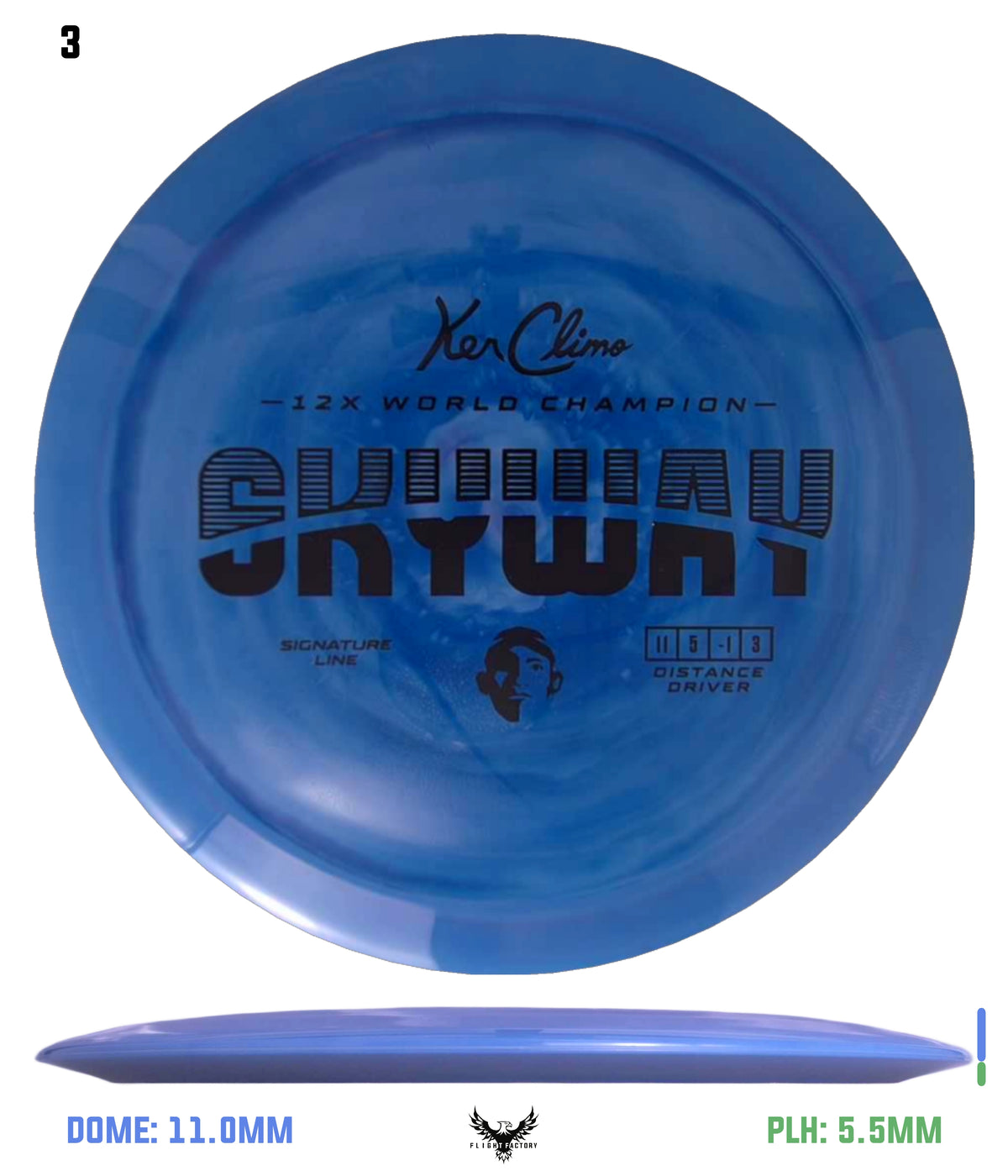 Climo Disc Golf Signature Line Skyway