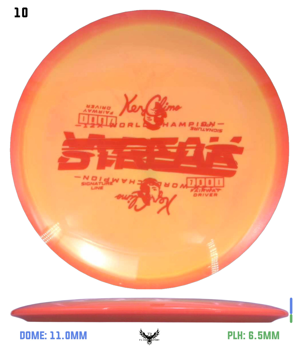 Climo Disc Golf Signature Line Streak - Misprints