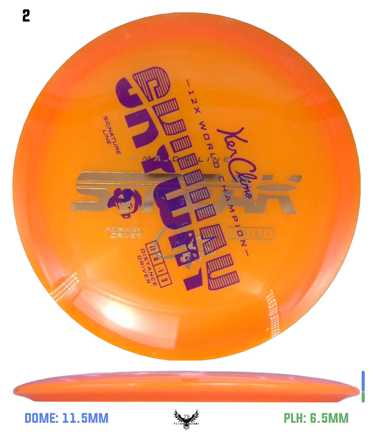 Climo Disc Golf Signature Line Streak - Misprints