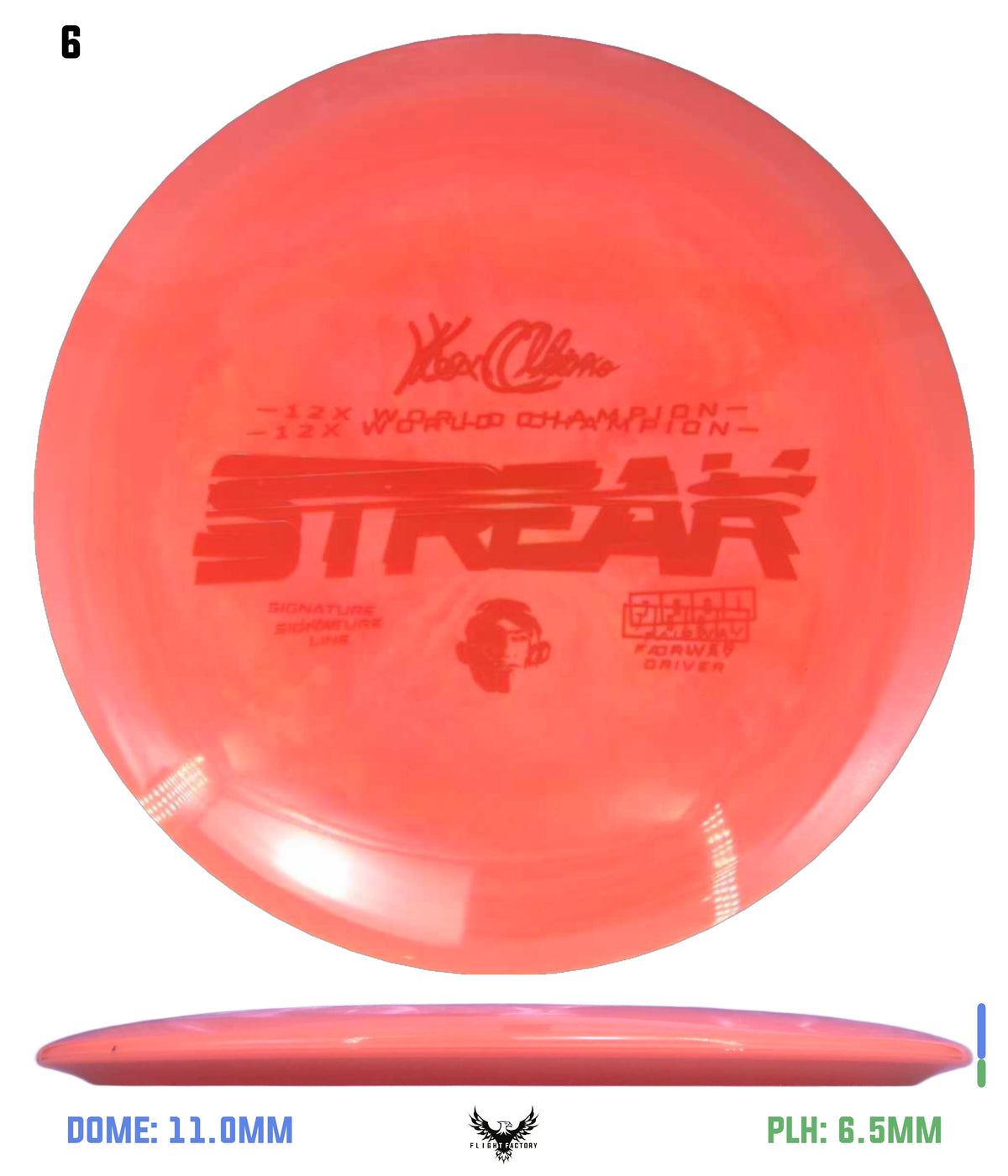 Climo Disc Golf Signature Line Streak - Misprints