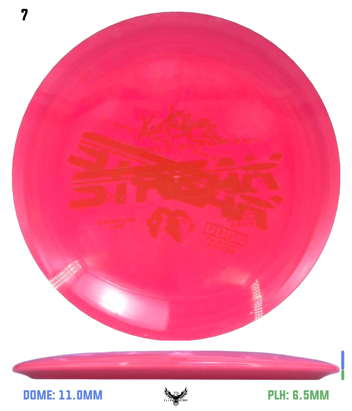 Climo Disc Golf Signature Line Streak - Misprints
