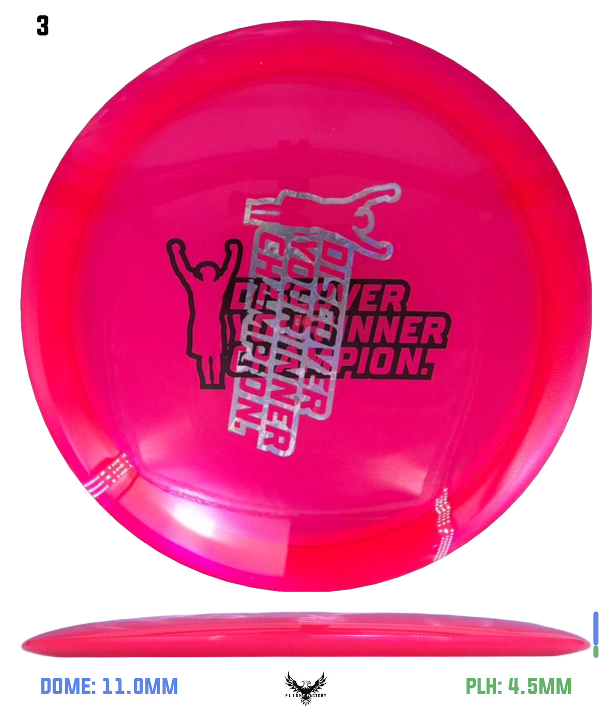 Climo Disc Golf Victory Line Osprey - Misprints