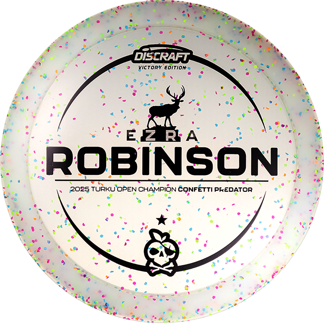 Discraft Ezra Robinson Turku Open Champion Z Confetti Predator (PRE-ORDER)