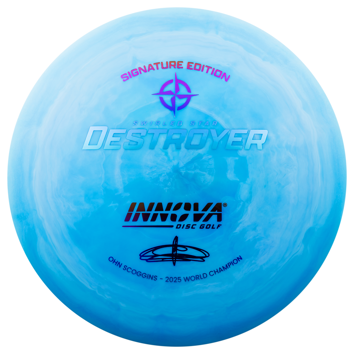 Innova Swirly Star Destroyer - Ohn Scoggins 2025 World Champion (PRE-ORDER)