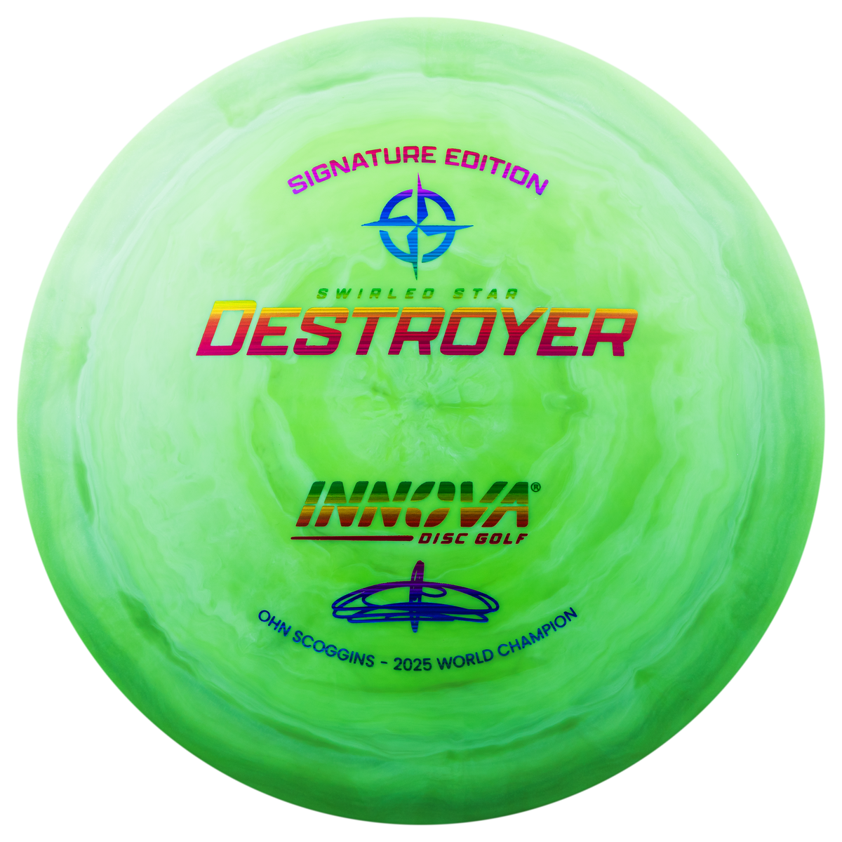 Innova Swirly Star Destroyer - Ohn Scoggins 2025 World Champion (PRE-ORDER)