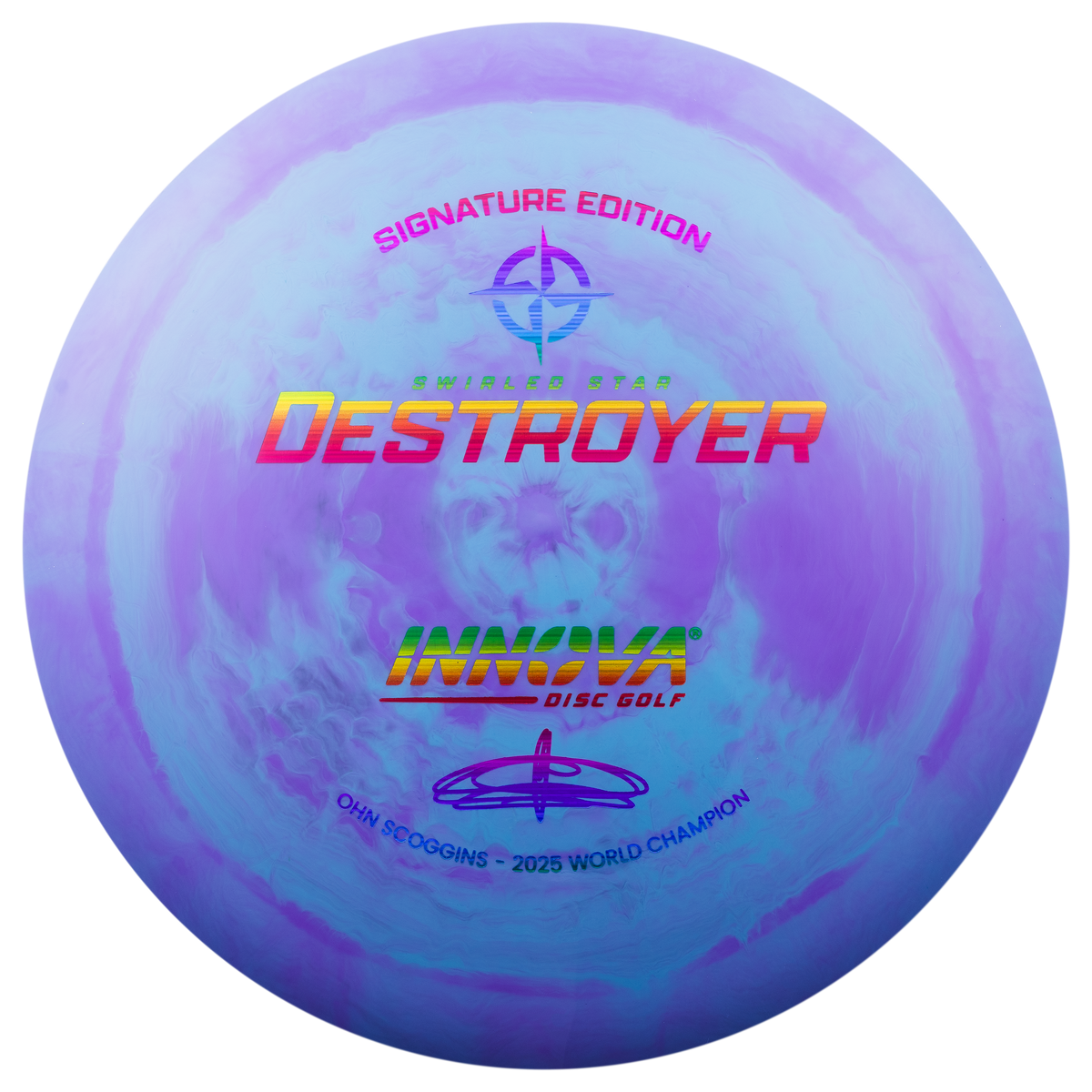 Innova Swirly Star Destroyer - Ohn Scoggins 2025 World Champion (PRE-ORDER)