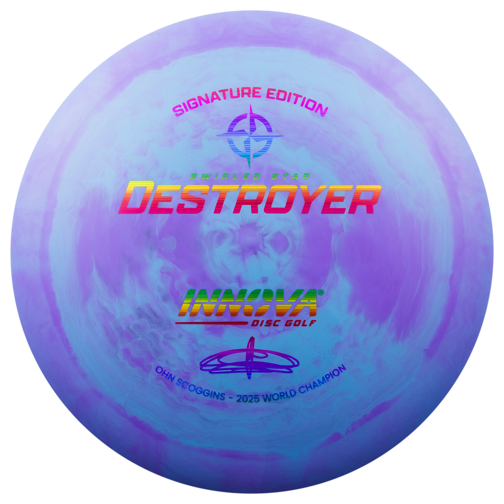 Innova Swirly Star Destroyer - Ohn Scoggins 2025 World Champion (PRE-ORDER)