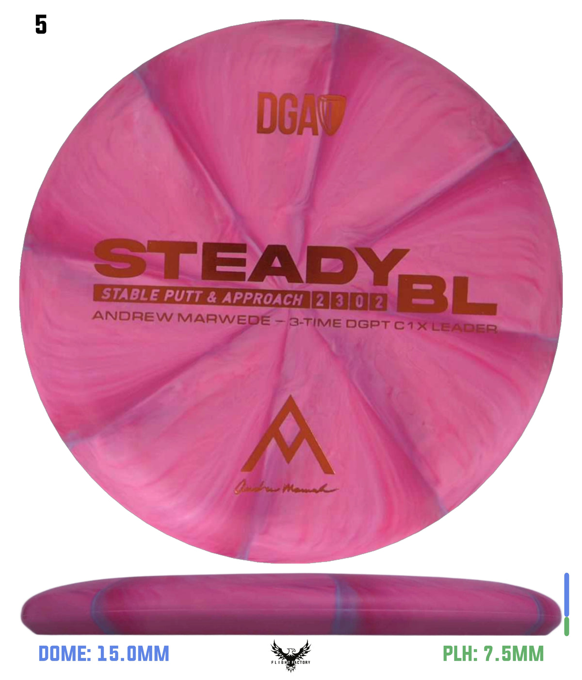 DGA Andrew Marwede Stone Swirl Steady BL