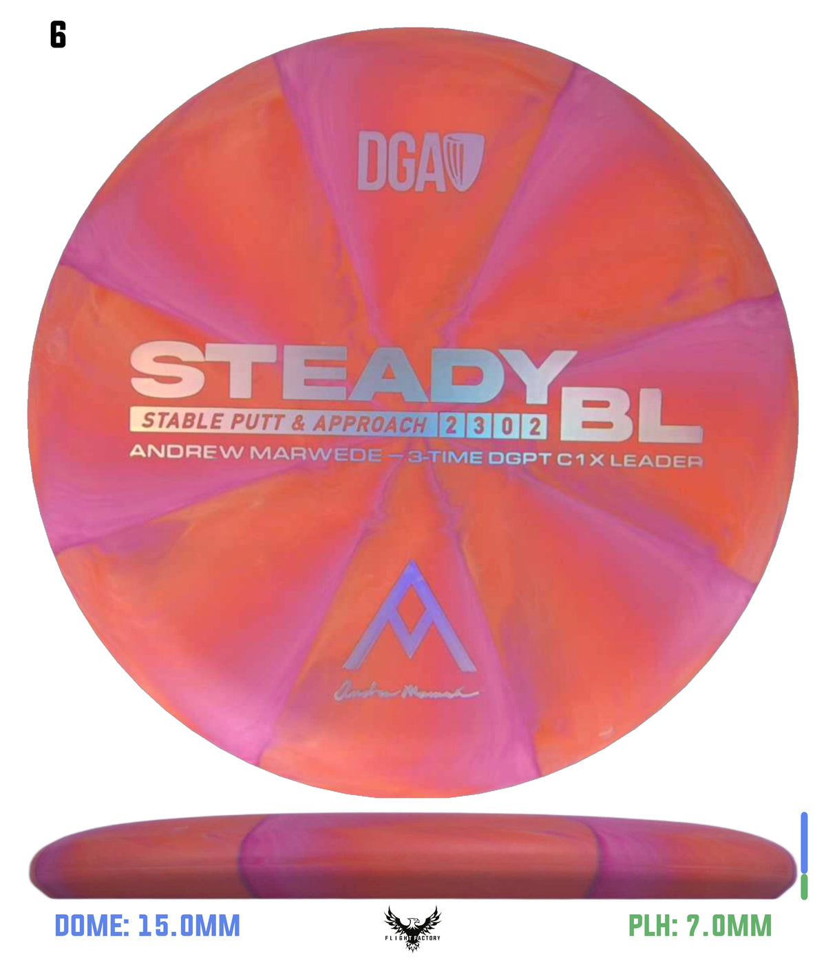 DGA Andrew Marwede Stone Swirl Steady BL