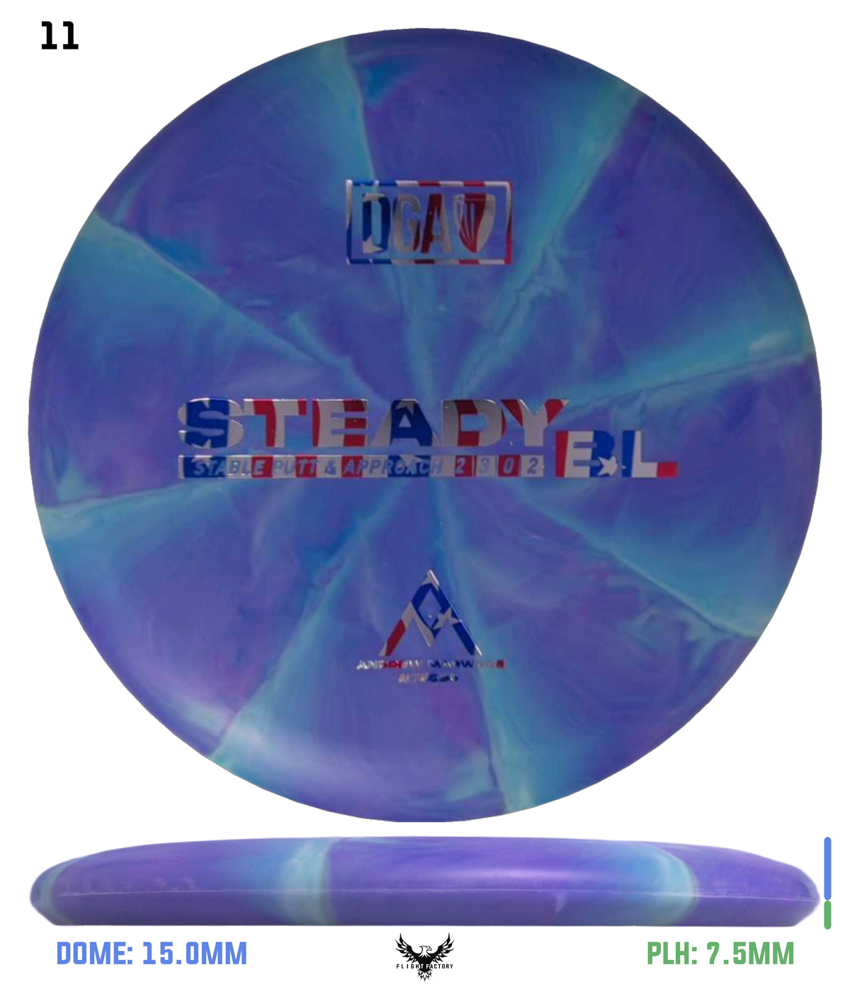 DGA Andrew Marwede Stone Swirl Steady BL