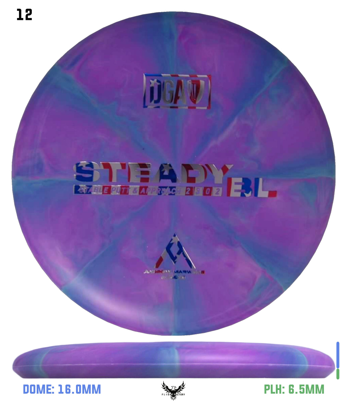 DGA Andrew Marwede Stone Swirl Steady BL