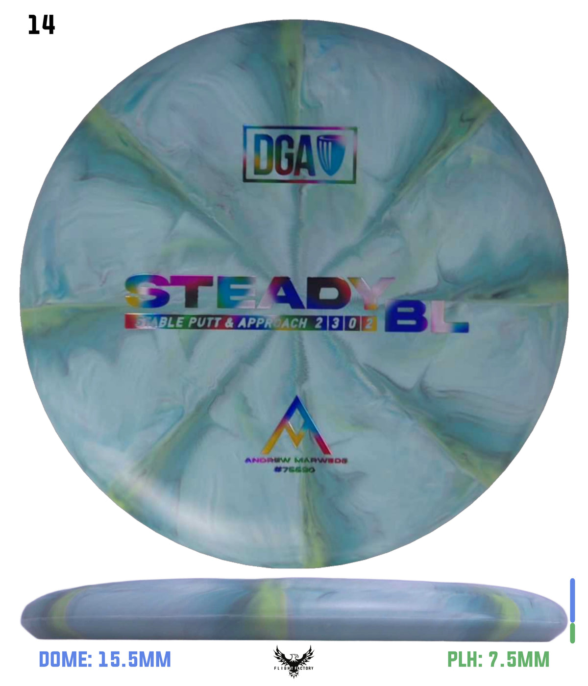 DGA Andrew Marwede Stone Swirl Steady BL