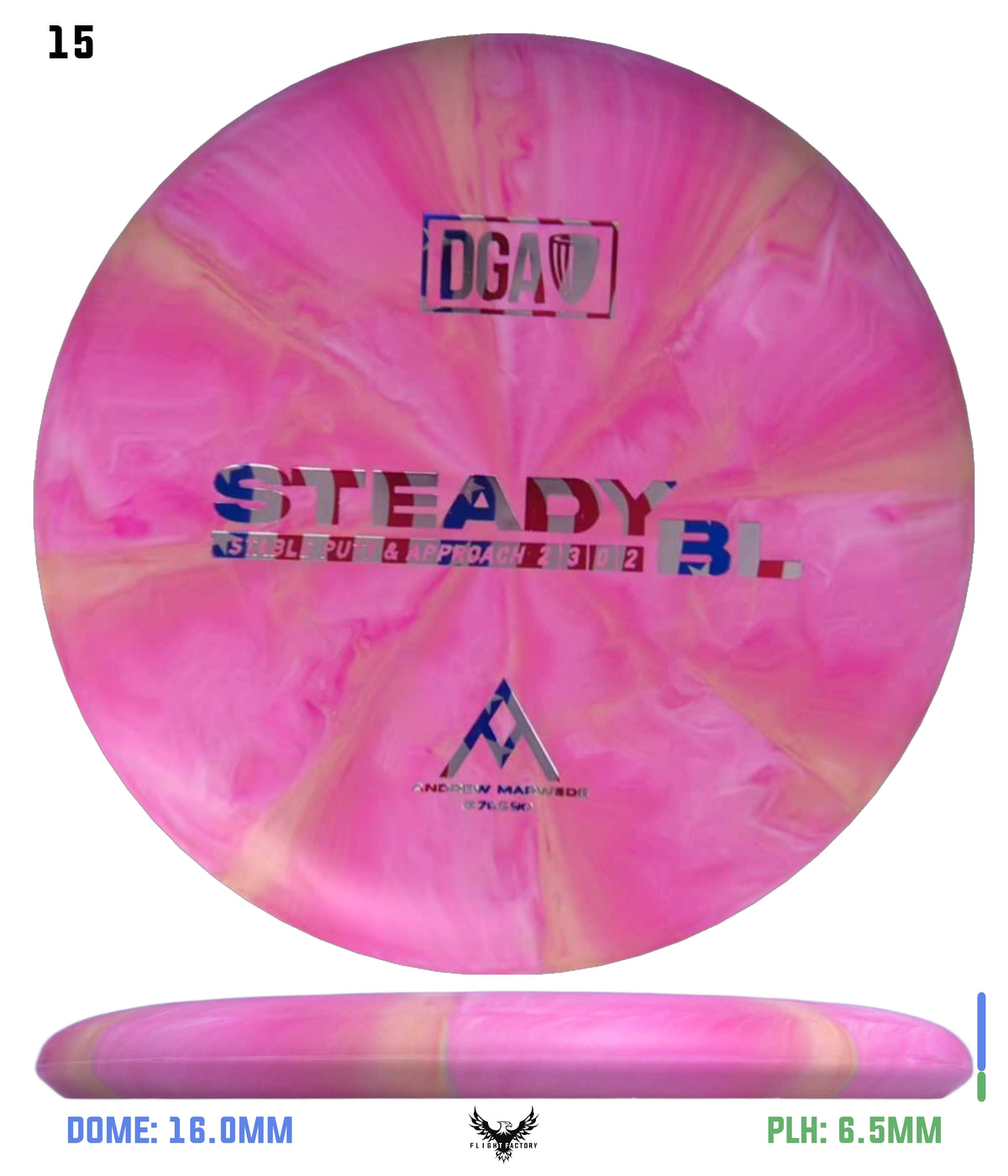 DGA Andrew Marwede Stone Swirl Steady BL