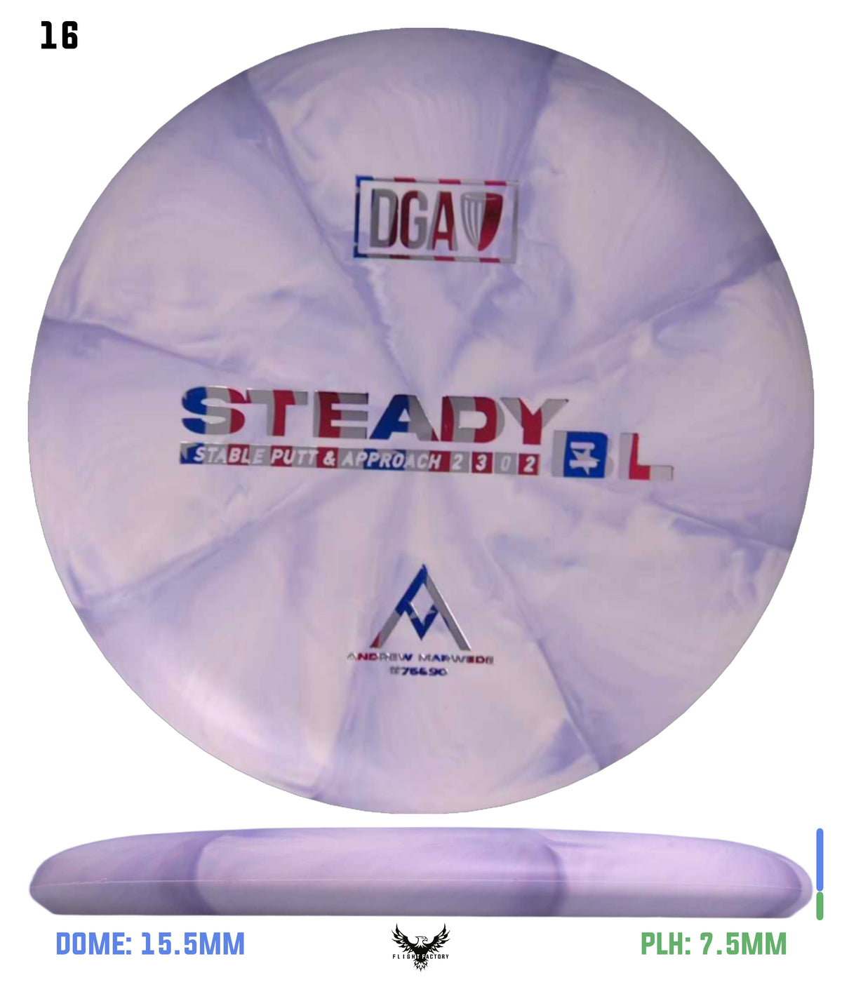 DGA Andrew Marwede Stone Swirl Steady BL