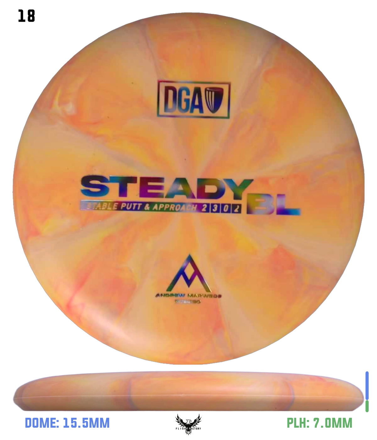 DGA Andrew Marwede Stone Swirl Steady BL