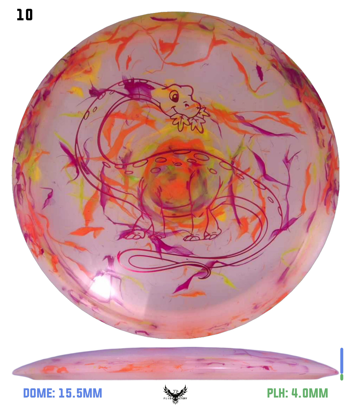 Dino Discs Eggshell Diplodocus