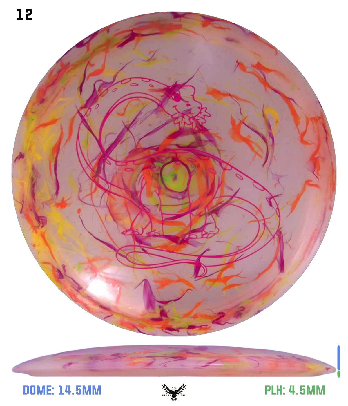 Dino Discs Eggshell Diplodocus