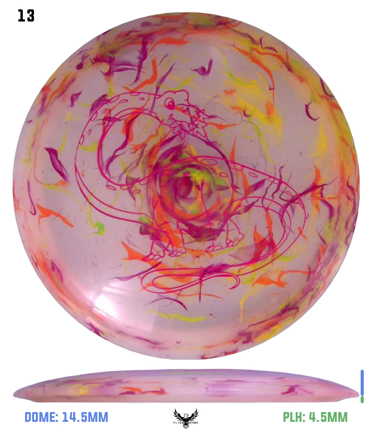 Dino Discs Eggshell Diplodocus