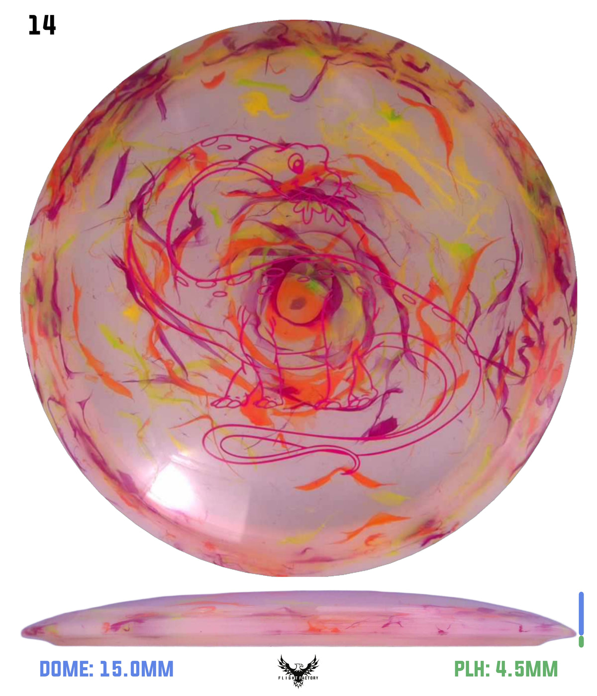 Dino Discs Eggshell Diplodocus