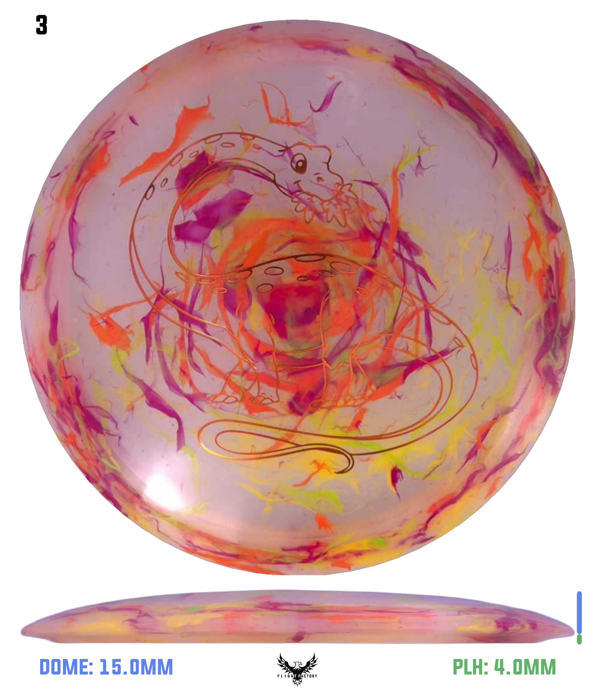 Dino Discs Eggshell Diplodocus