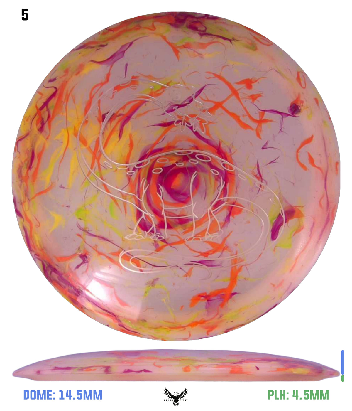 Dino Discs Eggshell Diplodocus