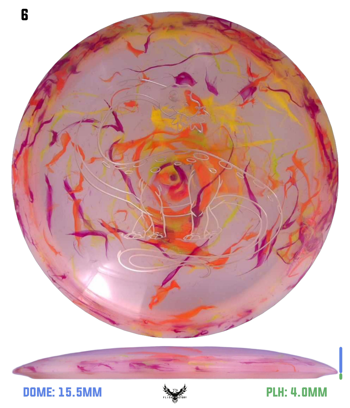 Dino Discs Eggshell Diplodocus