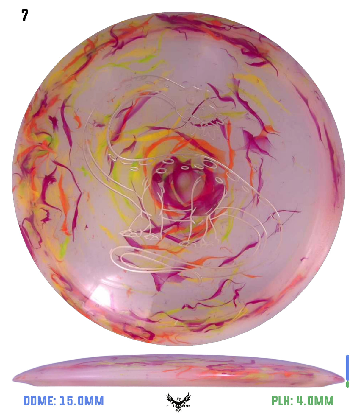 Dino Discs Eggshell Diplodocus