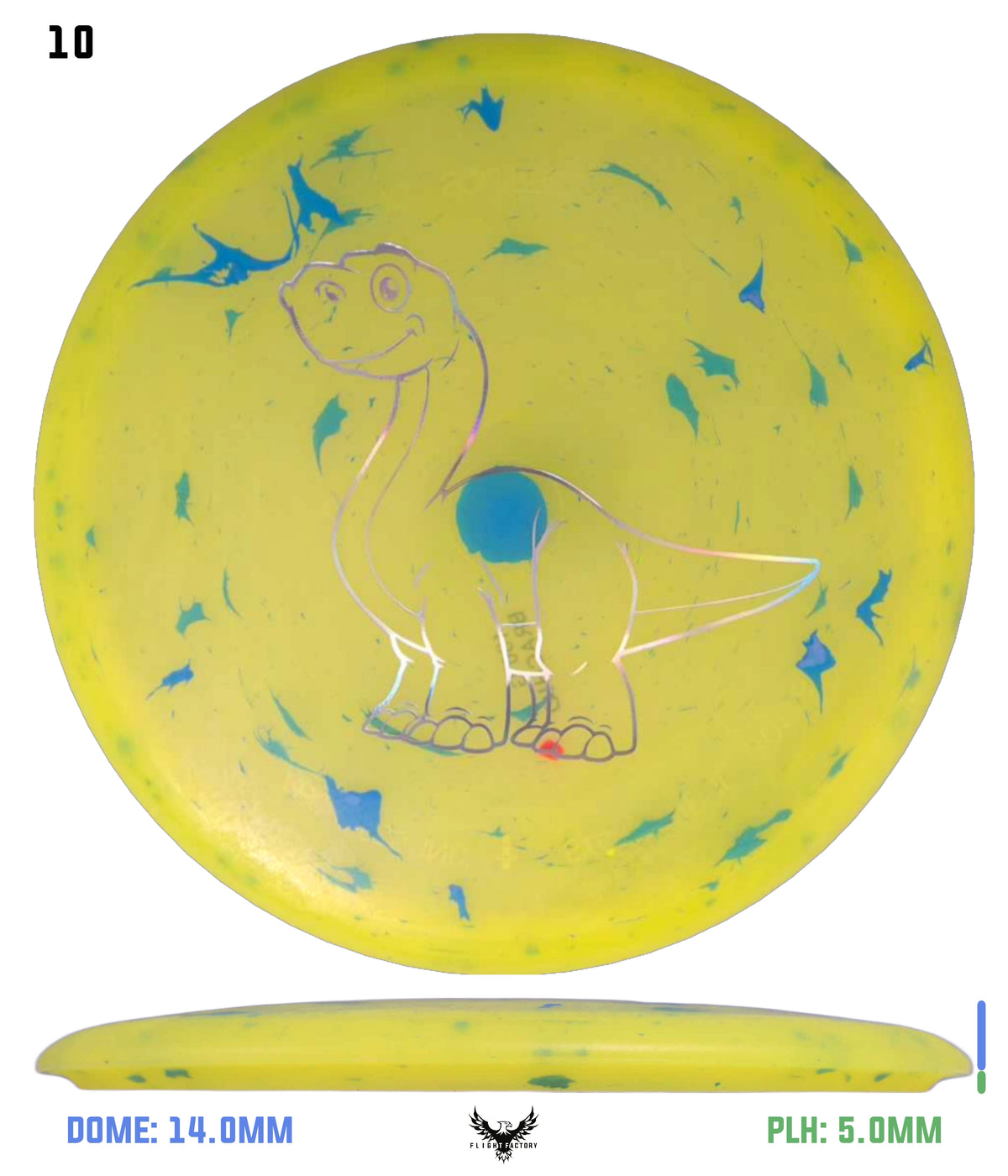 Dino Discs Eggshell Brachiosaurus